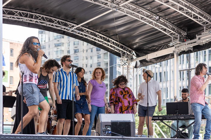 Photos: Jelani Alladin, Nikki M. James & More at The Public Theater Block Party  Image