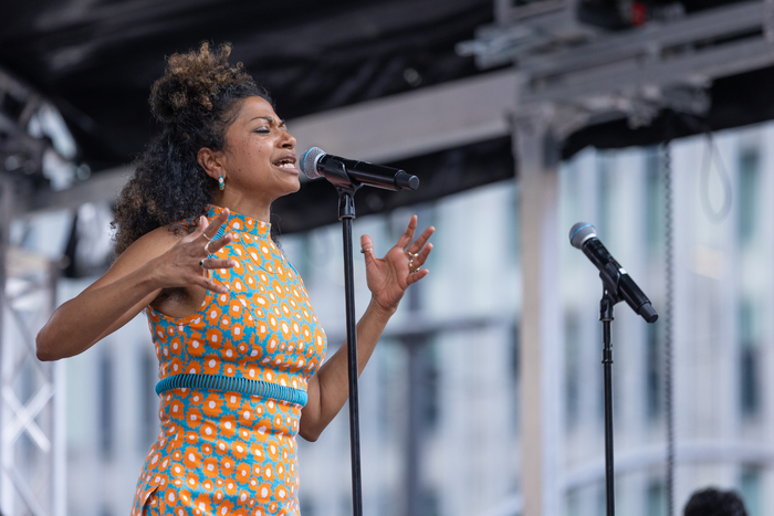 Photos: Jelani Alladin, Nikki M. James & More at The Public Theater Block Party  Image