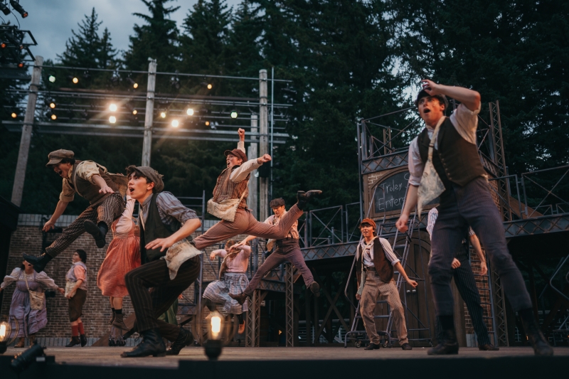 Review: DISNEY'S NEWSIES THE MUSICAL at Sundance Amphitheater  Image