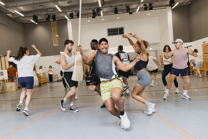 Photos: BACK TO THE FUTURE New West End Cast in Rehearsal Image