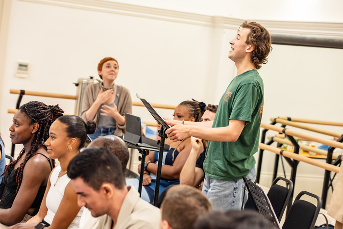 Photos: SOMETHING ROTTEN! IN CONCERT in Rehearsal Image