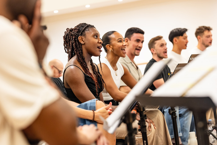 Photos: SOMETHING ROTTEN! IN CONCERT in Rehearsal Image