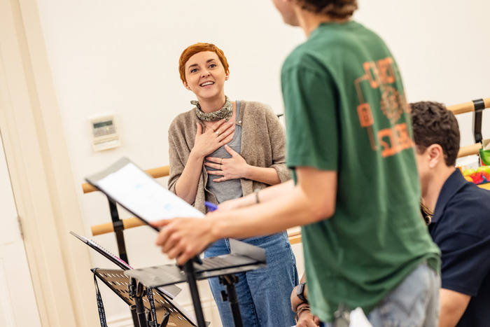 Photos: SOMETHING ROTTEN! IN CONCERT in Rehearsal  Image