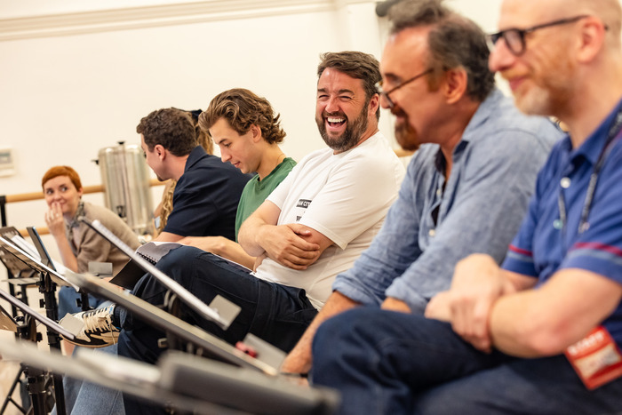 Photos: SOMETHING ROTTEN! IN CONCERT in Rehearsal  Image