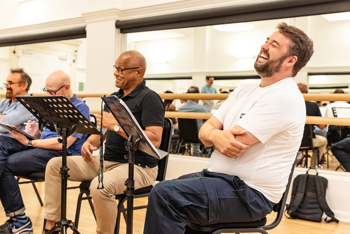 Photos: SOMETHING ROTTEN! IN CONCERT in Rehearsal Image