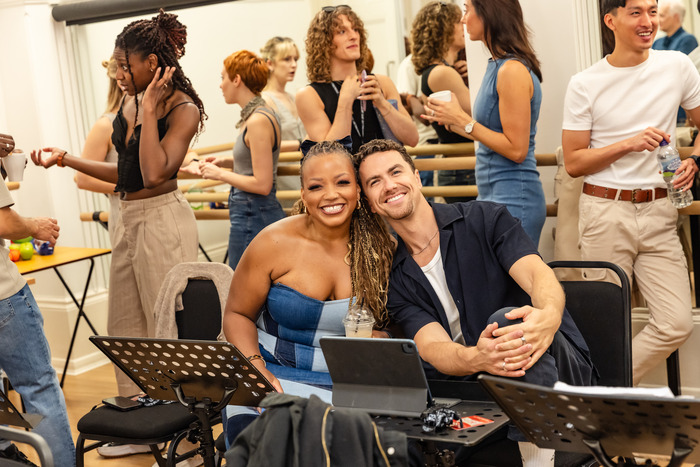 Photos: SOMETHING ROTTEN! IN CONCERT in Rehearsal Image