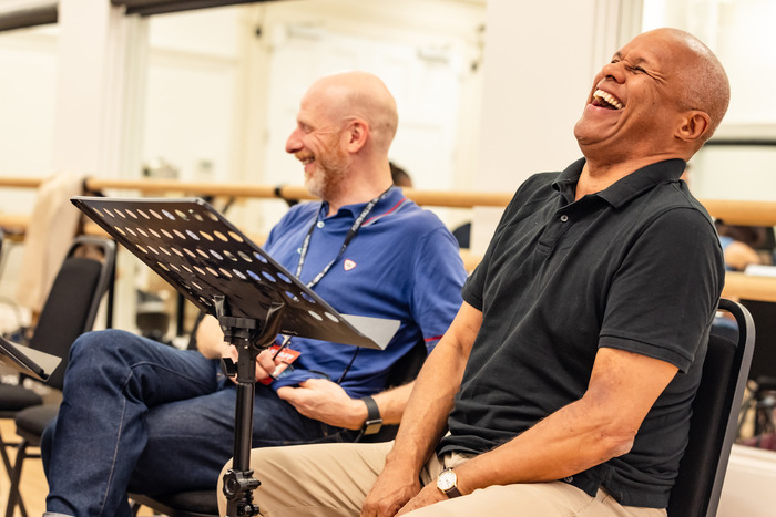 Photos: SOMETHING ROTTEN! IN CONCERT in Rehearsal Image