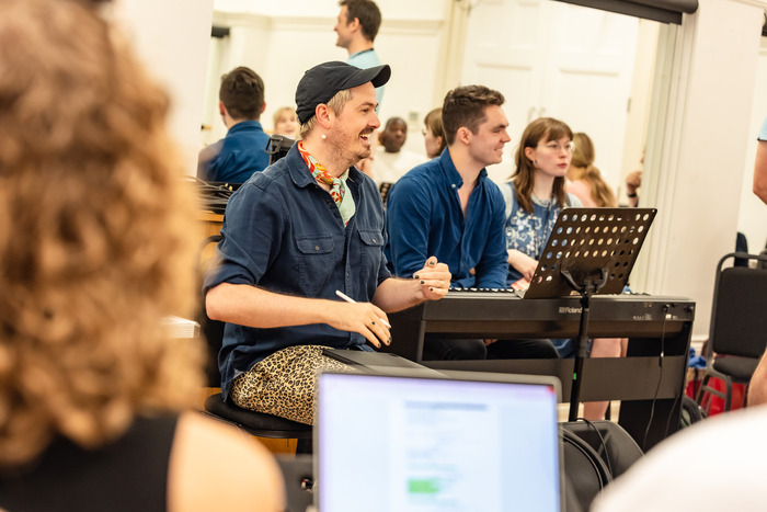 Photos: SOMETHING ROTTEN! IN CONCERT in Rehearsal  Image