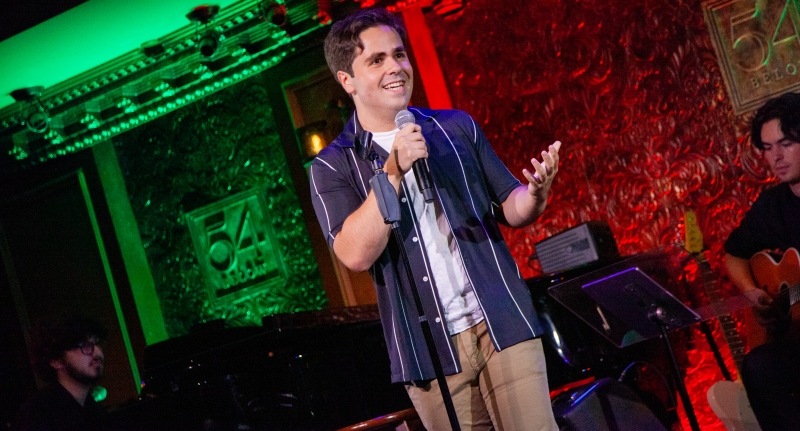 Review: NOAH MARLOWE A NATURAL IN NIGHTCLUB DEBUT AT 54 BELOW  Image