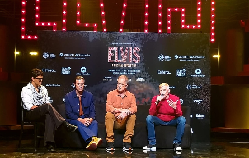 Production that Tells the Story of the Rock Legend, ELVIS – A MUSICAL REVOLUTION Opens in São Paulo  Image