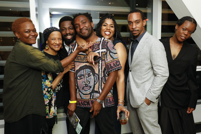 The Cast of SIX CHARACTERS and Phillip Howze Photo