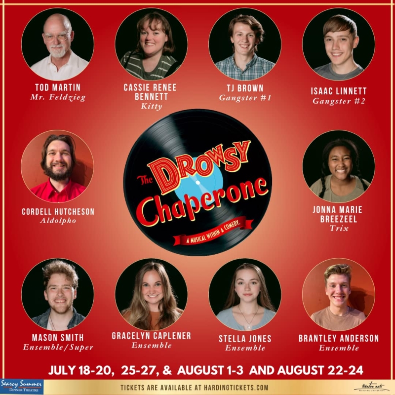 Review: DROWSY CHAPERONE at Searcy Summer Dinner Theatre  Image