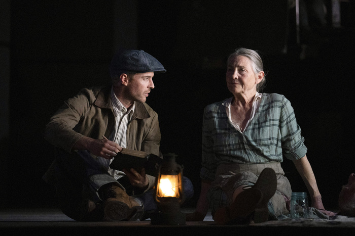 Photos: Cherry Jones, Harry Treadaway & More in THE GRAPES OF WRATH at the National Theatre Image