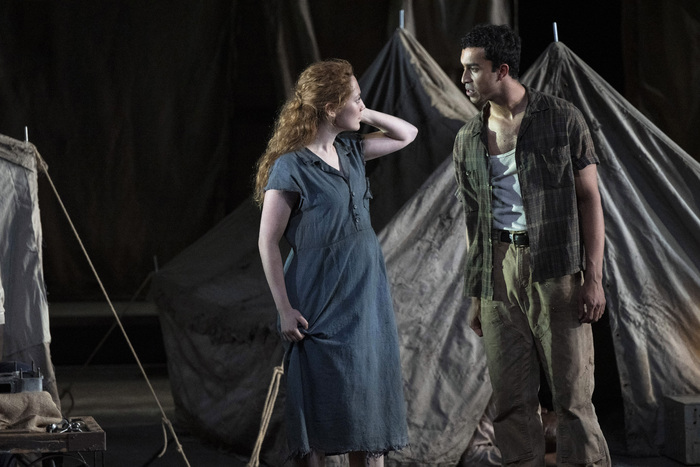 Photos: Cherry Jones, Harry Treadaway & More in THE GRAPES OF WRATH at the National Theatre Image