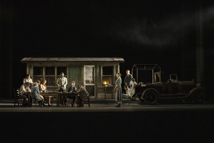 Photos: Cherry Jones, Harry Treadaway & More in THE GRAPES OF WRATH at the National Theatre Image