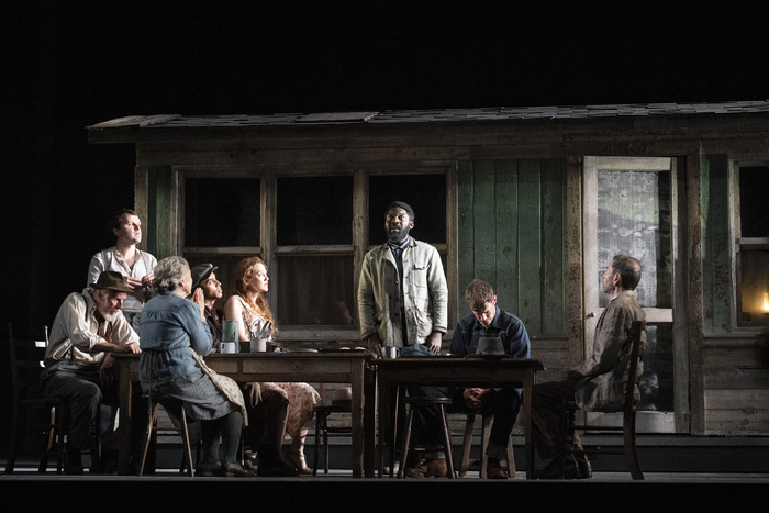 Photos: Cherry Jones, Harry Treadaway & More in THE GRAPES OF WRATH at the National Theatre  Image