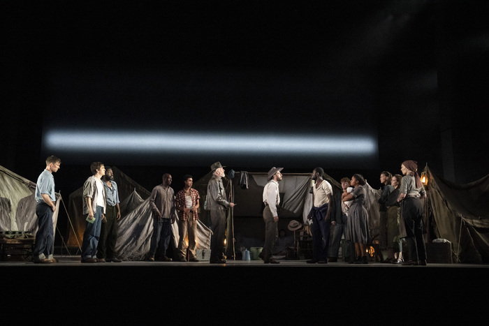 Photos: Cherry Jones, Harry Treadaway & More in THE GRAPES OF WRATH at the National Theatre Image