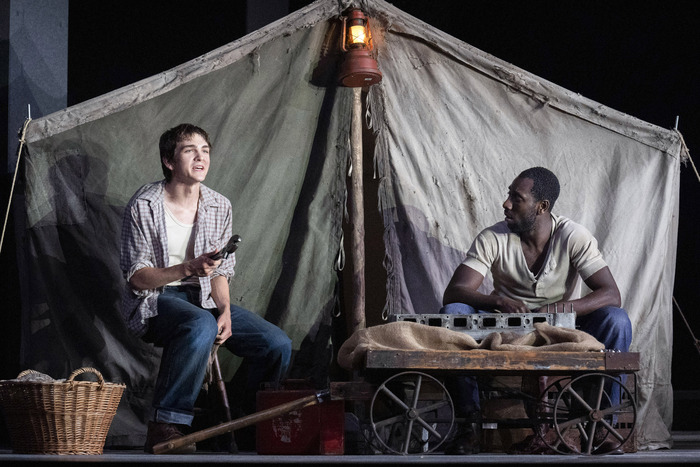 Photos: Cherry Jones, Harry Treadaway & More in THE GRAPES OF WRATH at the National Theatre Image