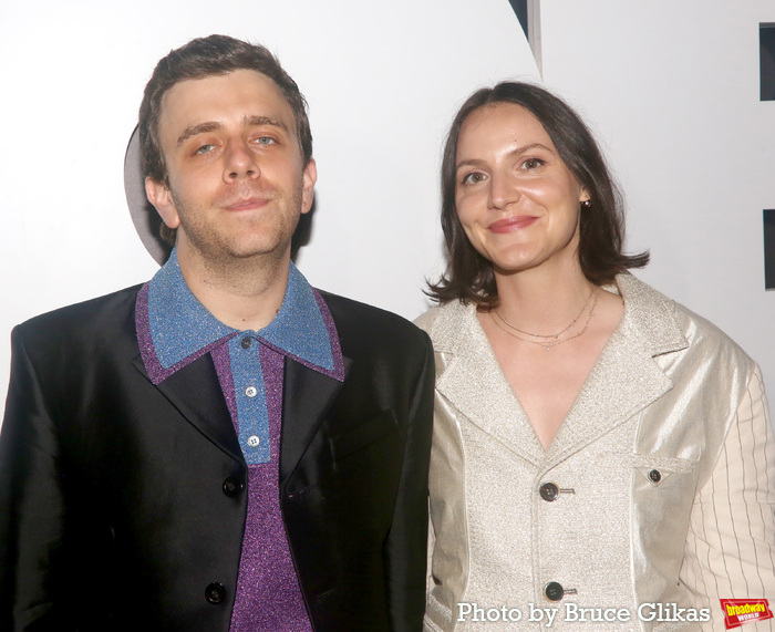 Playwright Max Wolf Friedlich and Producer Hannah Getts  Photo