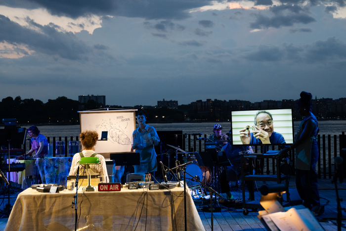 Photos: Susan Sarandon Hosts THE OYSTER RADIO HOUR On NYC's Little Island  Image