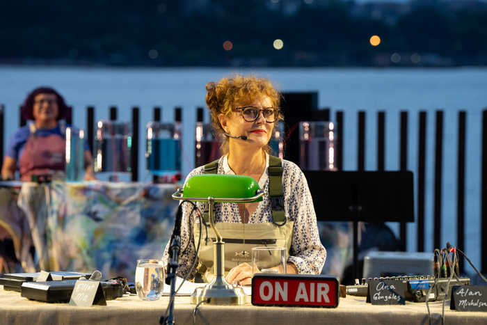 Photos: Susan Sarandon Hosts THE OYSTER RADIO HOUR On NYC's Little Island Image