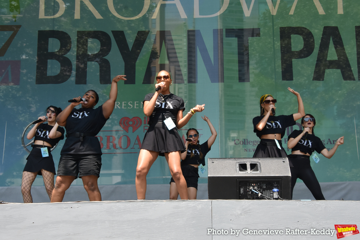 Photos: & JULIET, SIX, WICKED, and More Perform at Broadway in Bryant Park  Image