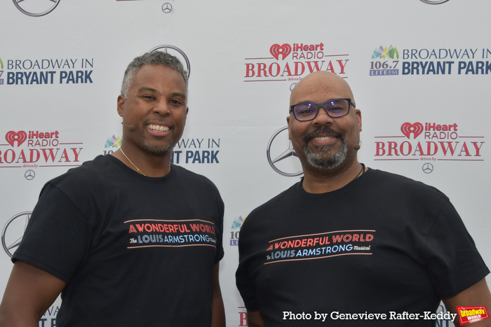 DeWitt Fleming Jr. and James Monroe Iglehart Photo