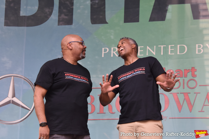 James Monroe Iglehart and DeWitt Fleming Jr. Photo