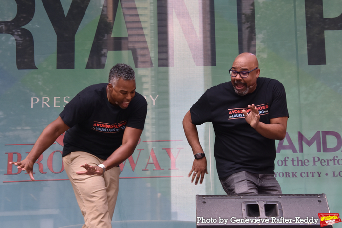 DeWitt Fleming Jr. and James Monroe Iglehart Photo