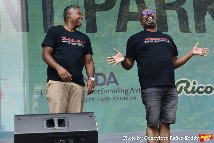 DeWitt Fleming Jr. and James Monroe Iglehart Photo