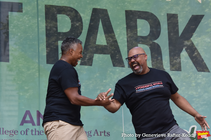 DeWitt Fleming Jr. and James Monroe Iglehart Photo