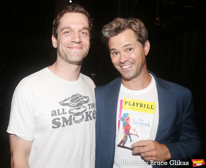 Photos: Andrew Rannells Stops By THE NOTEBOOK Image