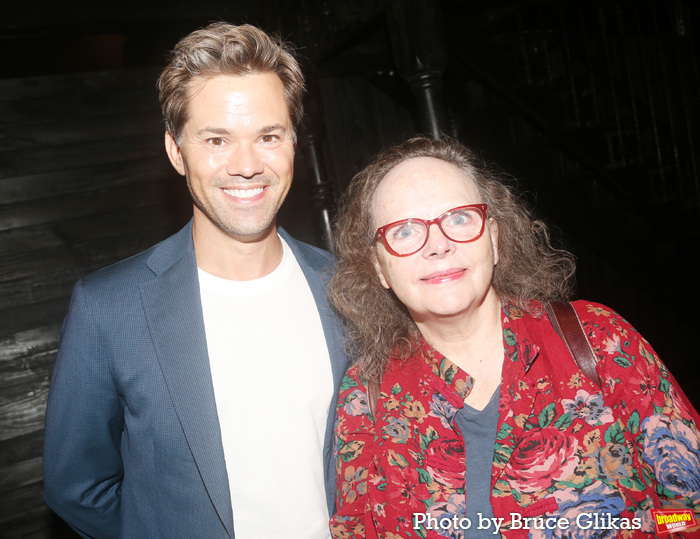 Andrew Rannells and Maryann Plunkett Photo