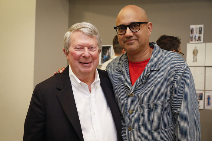 André Bishop, Ayad Akhtar Photo