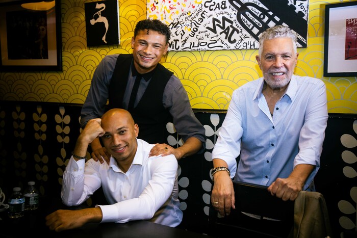 Leo Manzari, John Manzari, Clint Holmes Photo