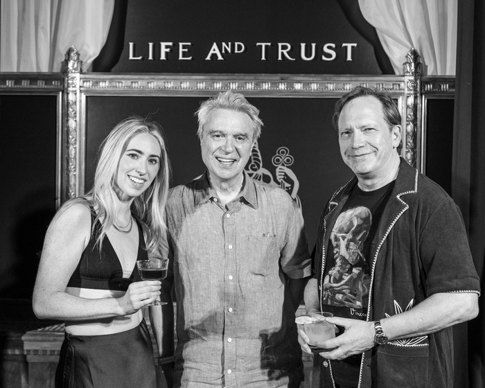 Whitney Sprayberry, David Byrne and Stevan Keane  Photo