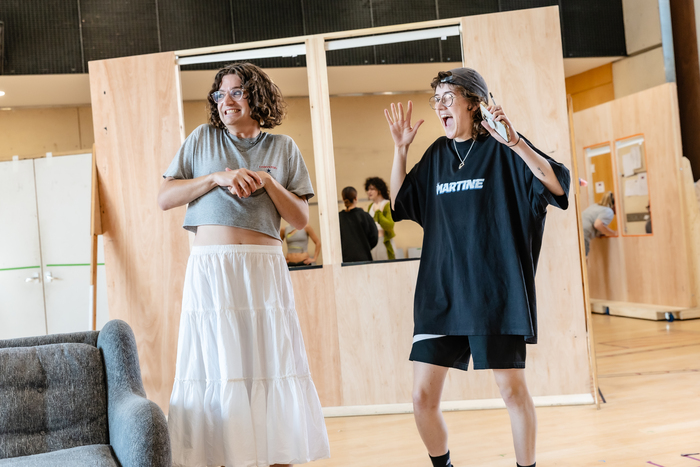 Photos: In Rehearsal For WHY AM I SO SINGLE? From Tony-Winning SIX Duo Lucy Moss and Toby Barlow  Image