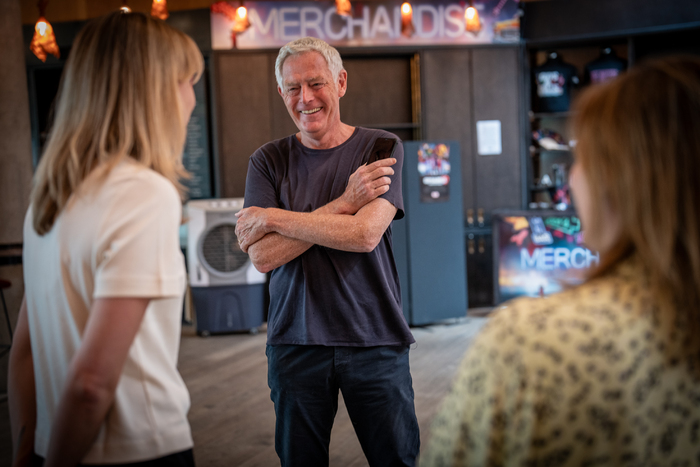 Photos: Gina Beck and Michael Simkins in Rehearsal For GUYS & DOLLS  Image