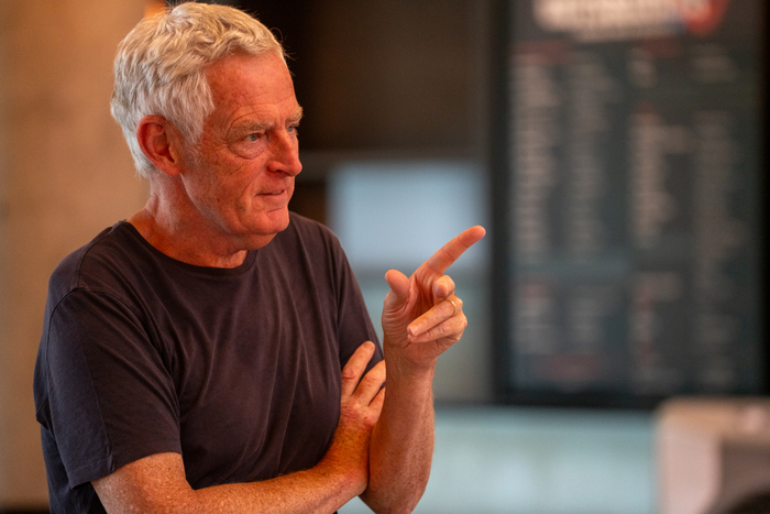 Photos: Gina Beck and Michael Simkins in Rehearsal For GUYS & DOLLS Image