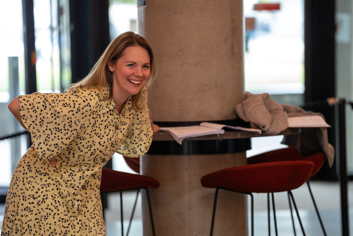 Photos: Gina Beck and Michael Simkins in Rehearsal For GUYS & DOLLS  Image