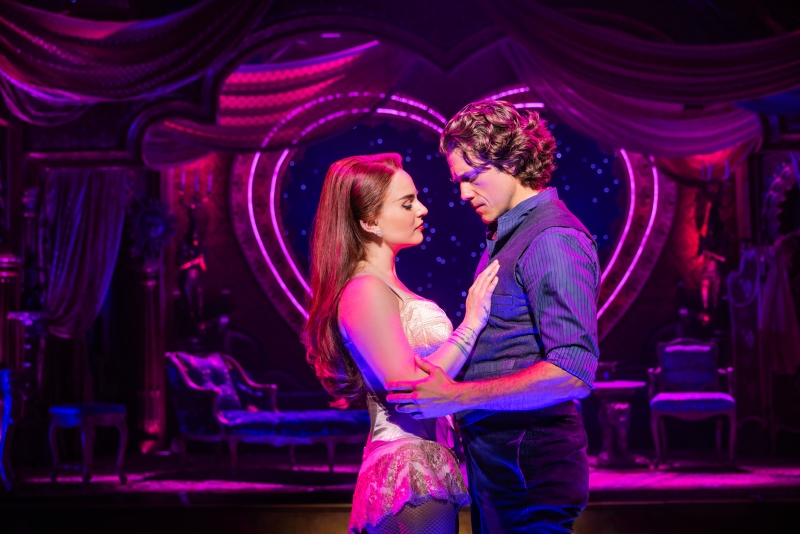Photos: Aaron Tveit and Joanna 'JoJo' Levesque in MOULIN ROUGE! THE MUSICAL Image