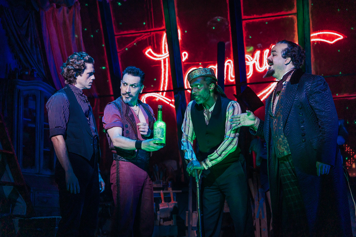 Photos: Aaron Tveit and Joanna 'JoJo' Levesque in MOULIN ROUGE! THE MUSICAL Image