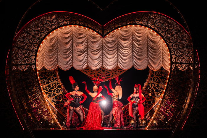 Photos: Aaron Tveit and Joanna 'JoJo' Levesque in MOULIN ROUGE! THE MUSICAL Image