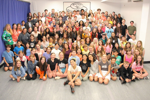 Eva Noblezada with the students of BAA Session Three Photo