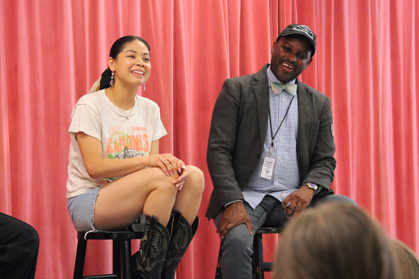 Eva Noblezada with BAA?s Associate Director, Arbender Robinson Photo