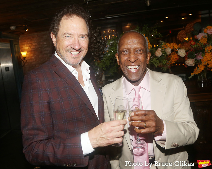 Producer Kevin McCollum and Dorian Harewood Photo