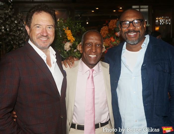 Producer Kevin McCollum, Dorian Harewood and Alton Fitzgerald White Photo