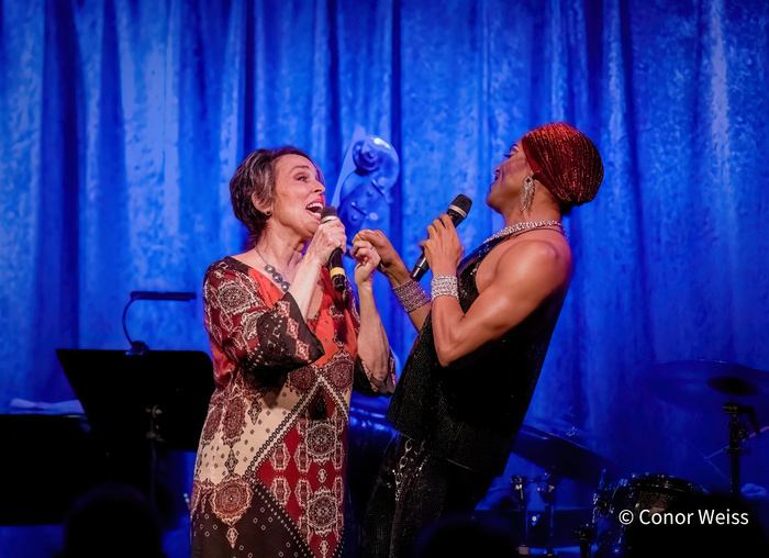 Susie Mosher and Diva LaMarr. Photo credit: Conor Weiss. Photo