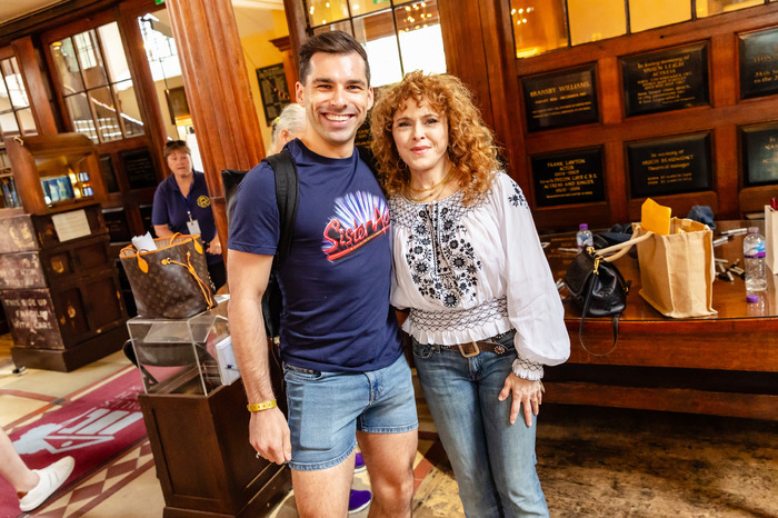 Bradley Judge, Bernadette Peters Photo