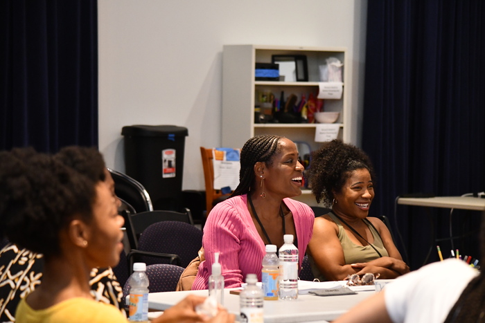 Mia Ellis, Yao Dogbe, Victoire Charles, and Melanie Brezill Photo